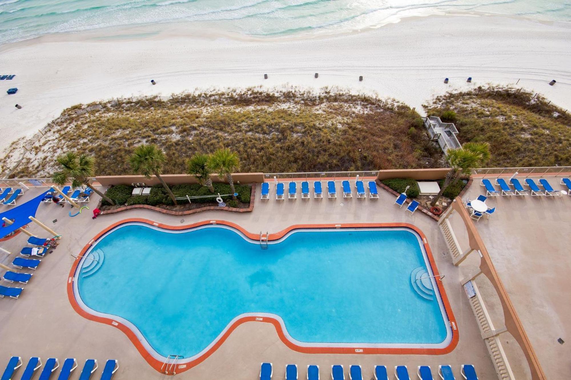 Gulf Front Master Br In Sunrise Beach With Amazing Views! Sleeps 7! Panama City Beach Eksteriør billede