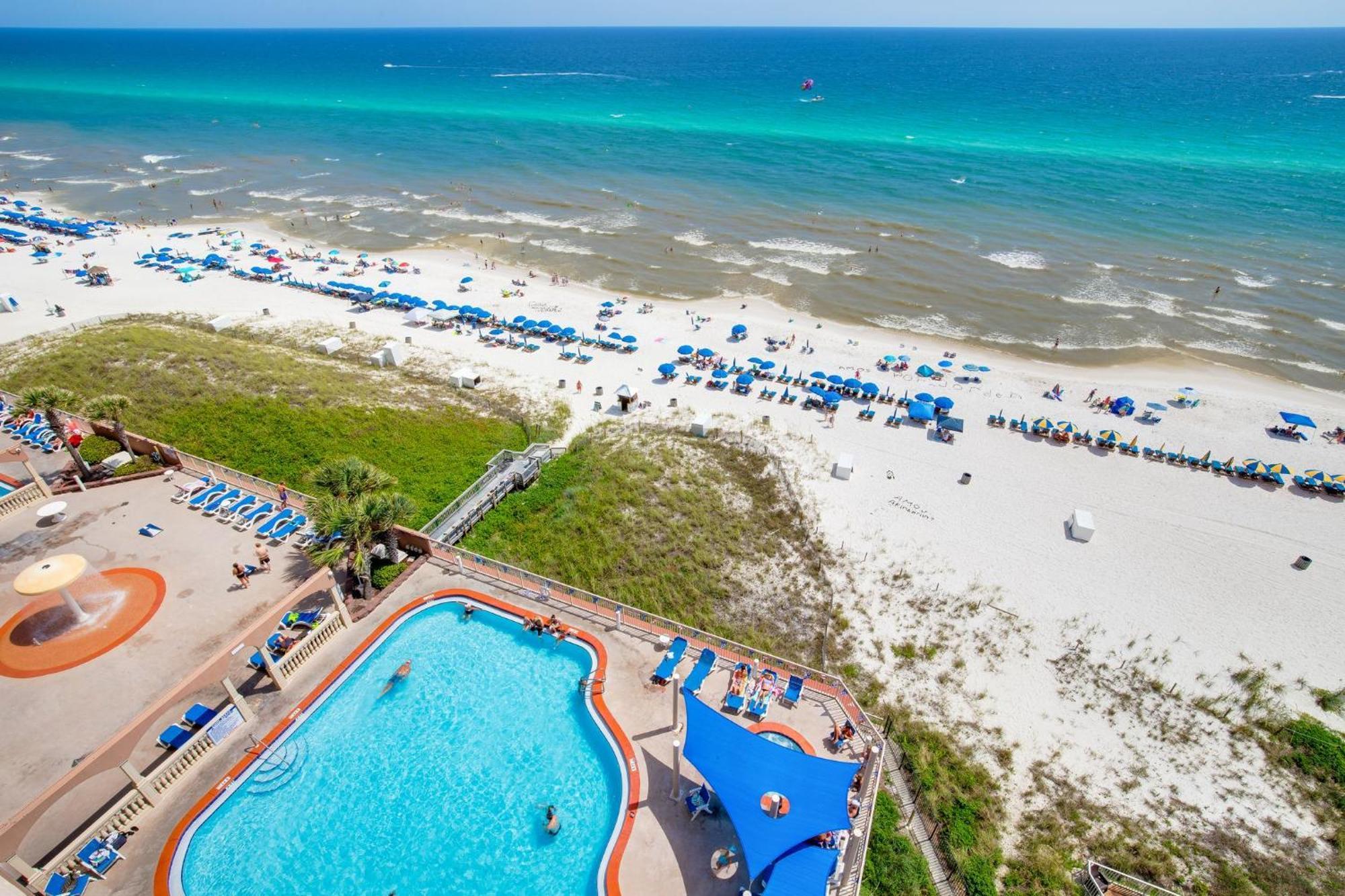 Gulf Front Master Br In Sunrise Beach With Amazing Views! Sleeps 7! Panama City Beach Eksteriør billede