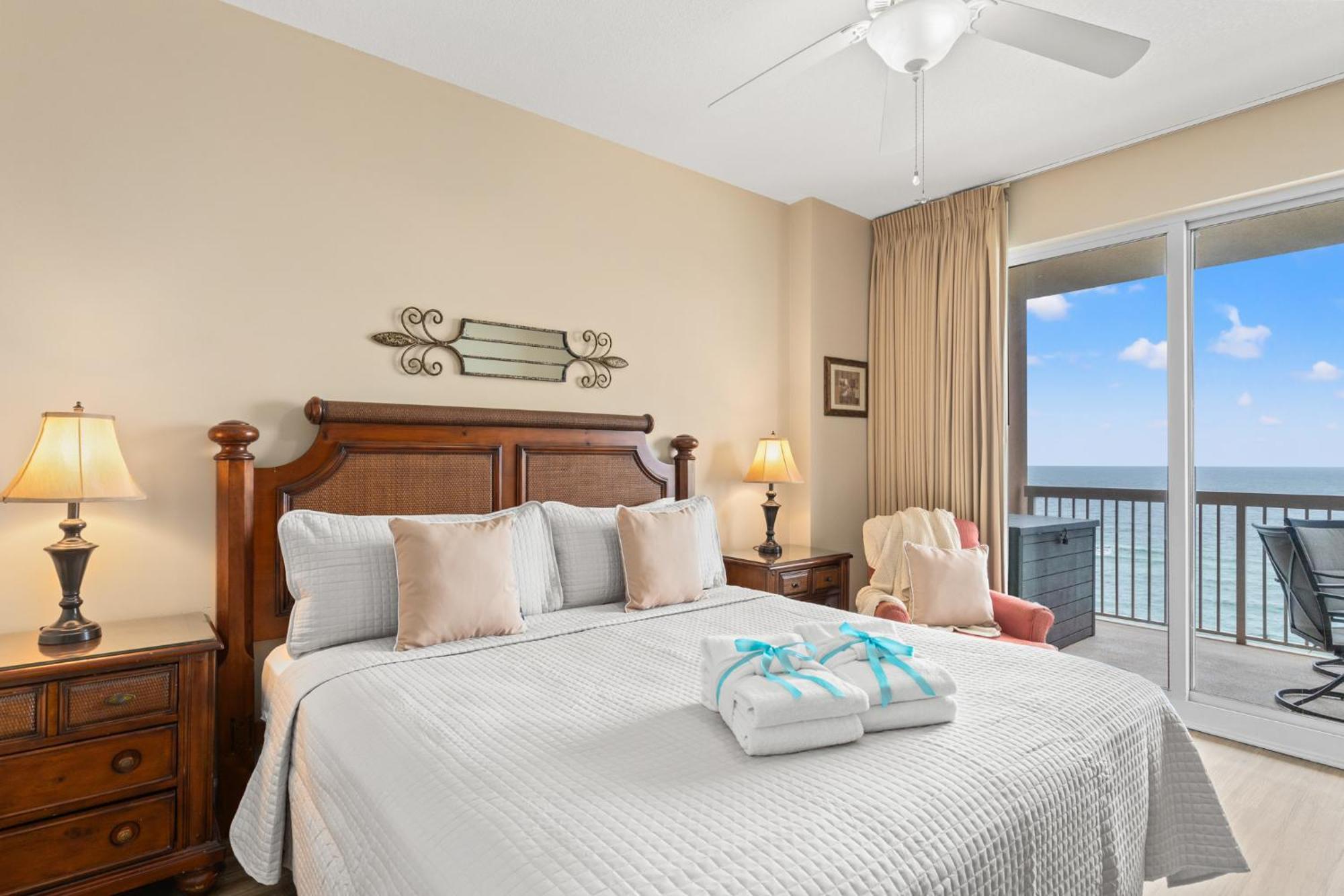 Gulf Front Master Br In Sunrise Beach With Amazing Views! Sleeps 7! Panama City Beach Eksteriør billede