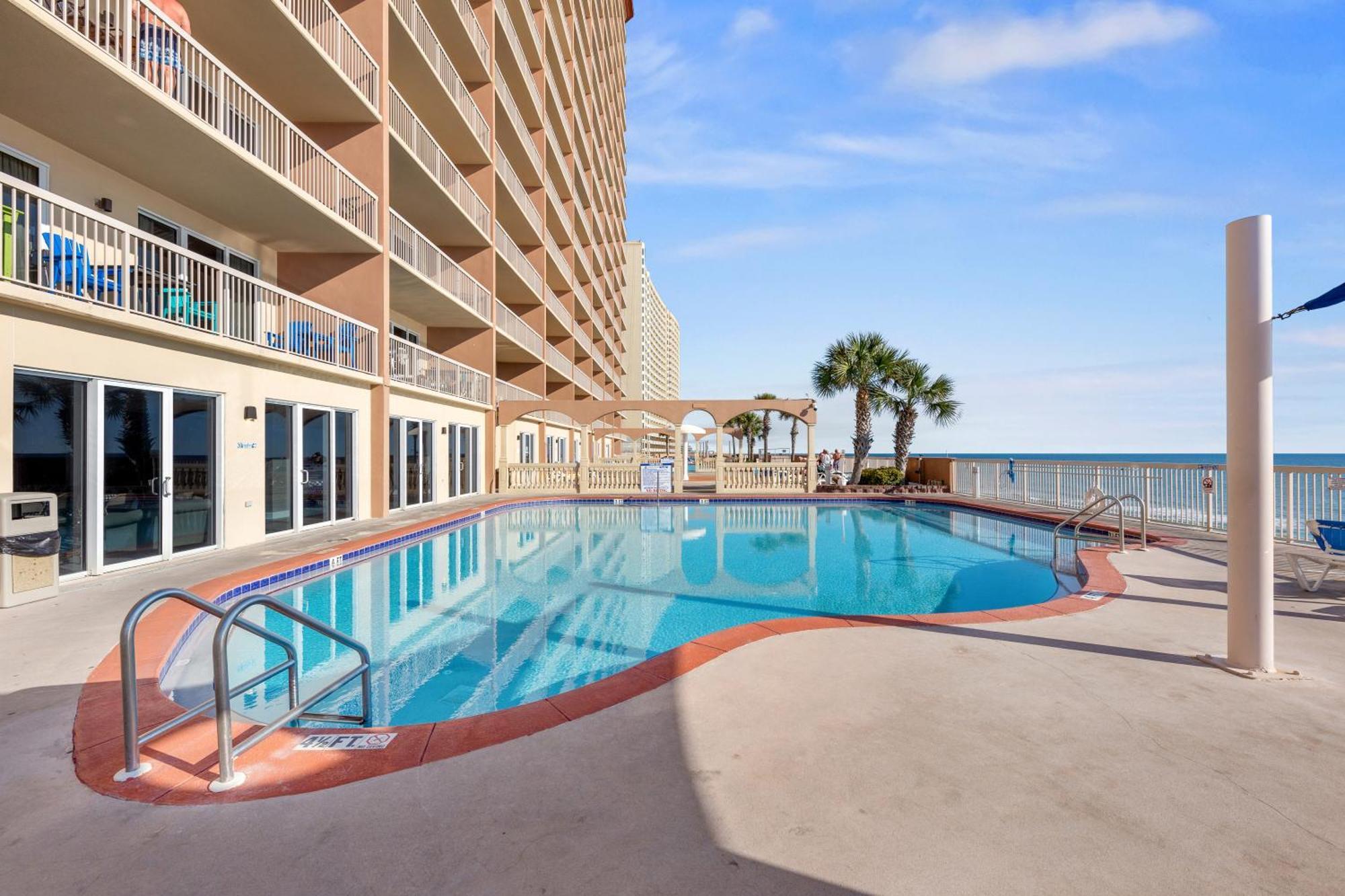 Gulf Front Master Br In Sunrise Beach With Amazing Views! Sleeps 7! Panama City Beach Eksteriør billede